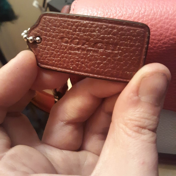 A Georgia color block shoulder bag Coach retails for $348 brand new never used - Picture 3 of 8